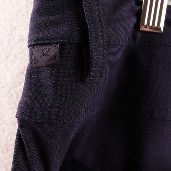 Lululemon Lab Men Navy Blue ABC Style Technical Tapered Pants Size 34x30 Stretch - Picture 5 of 9